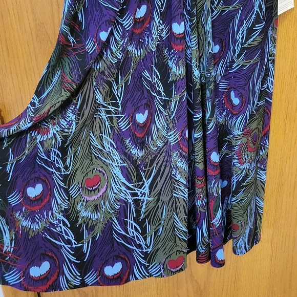 NWT MUSE Purple Artistic Dress - Picture 5 of 9